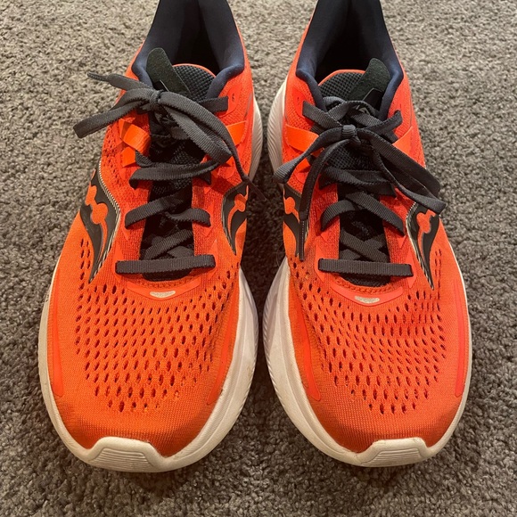 Women’s Saucony Vibrant Orange Ride 15 Sneakers in size 8.5 - Picture 2 of 7